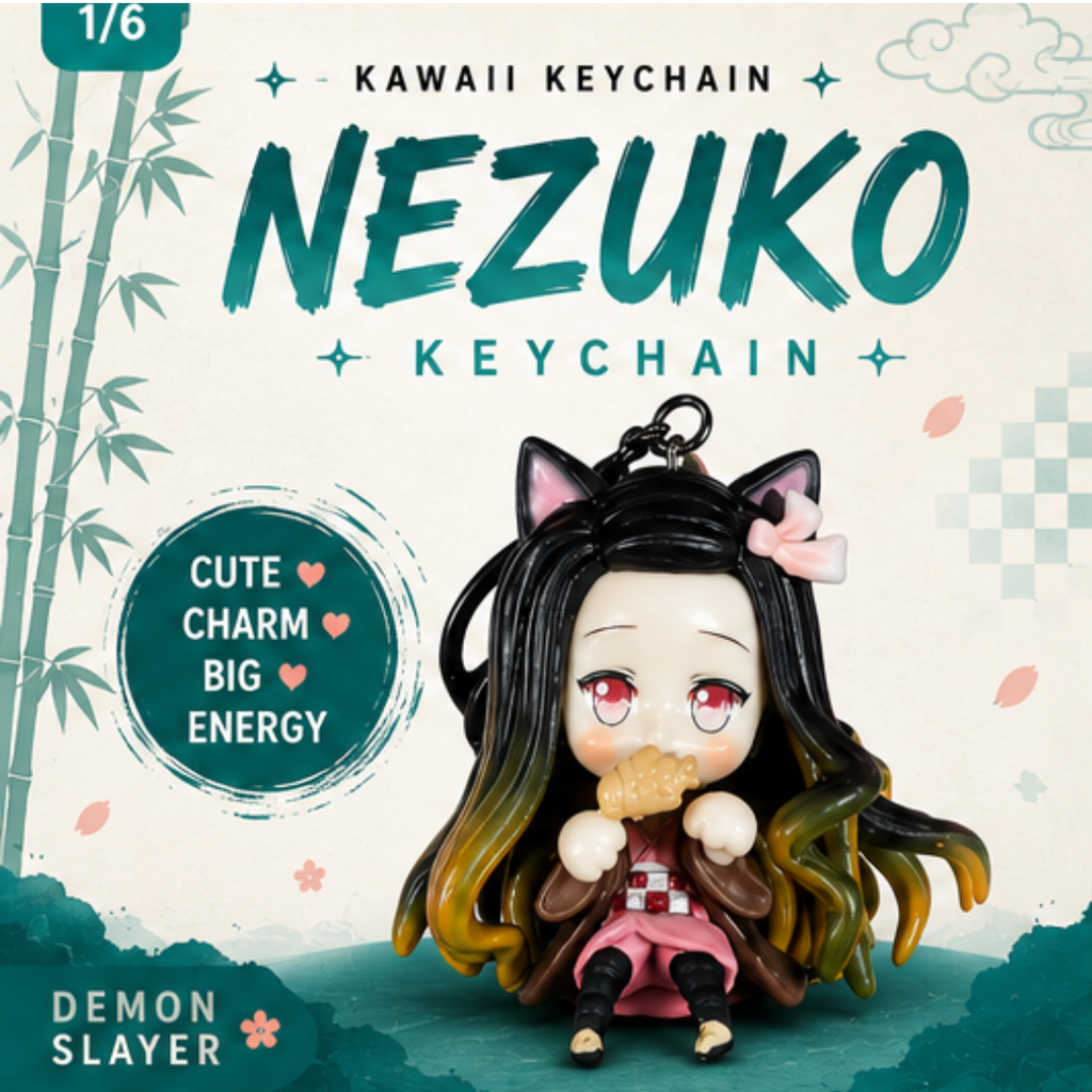Nezuko Chibi Keychain