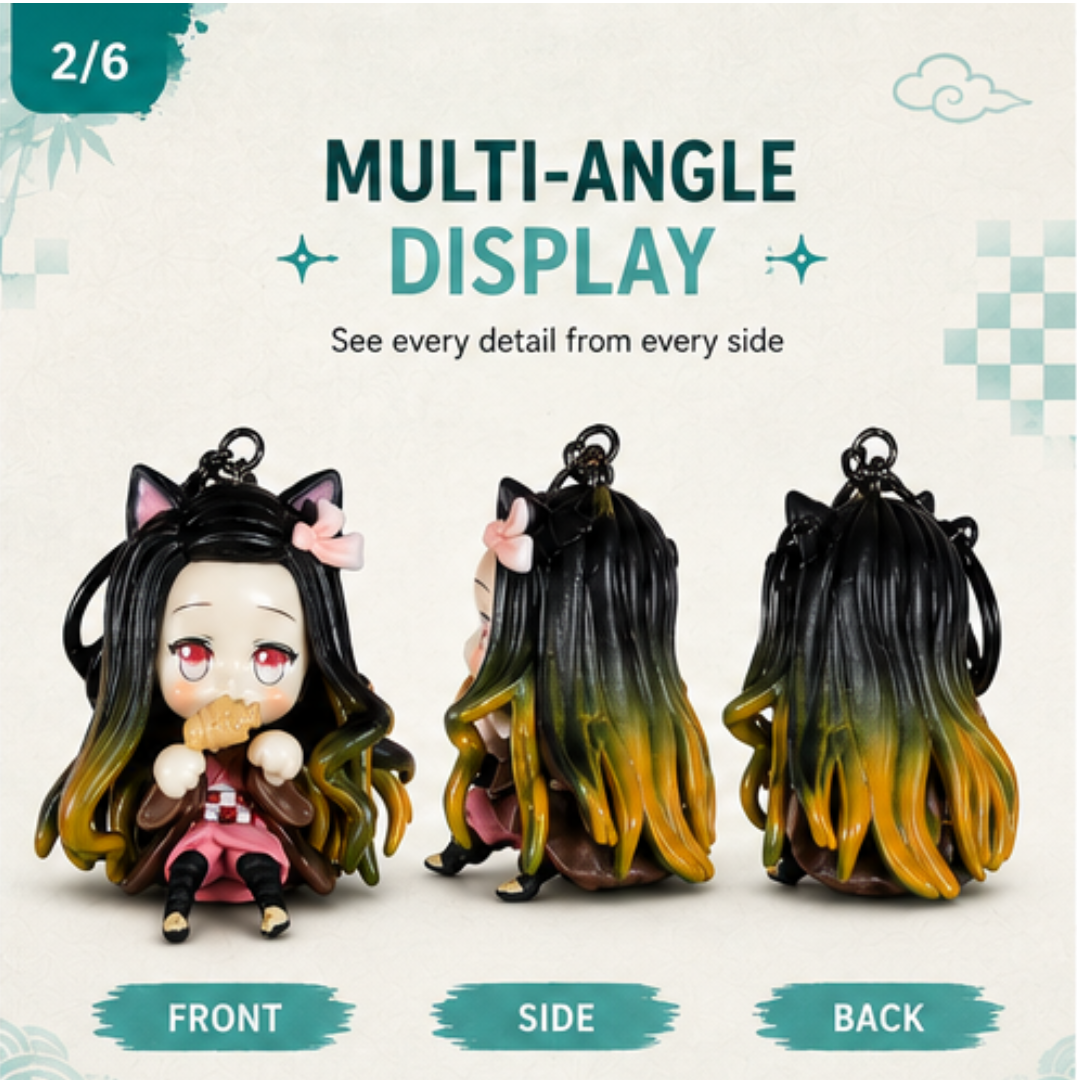 Nezuko Chibi Keychain