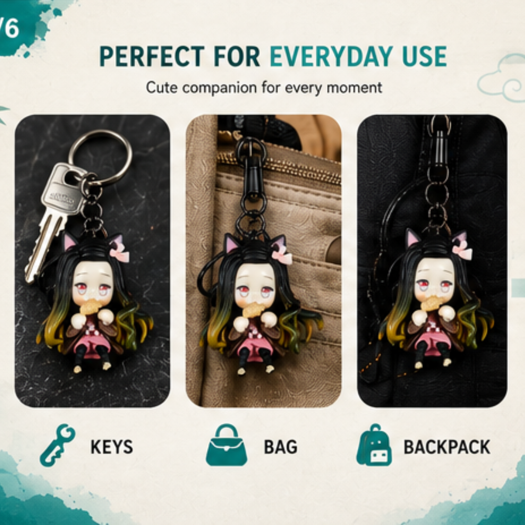 Nezuko Chibi Keychain