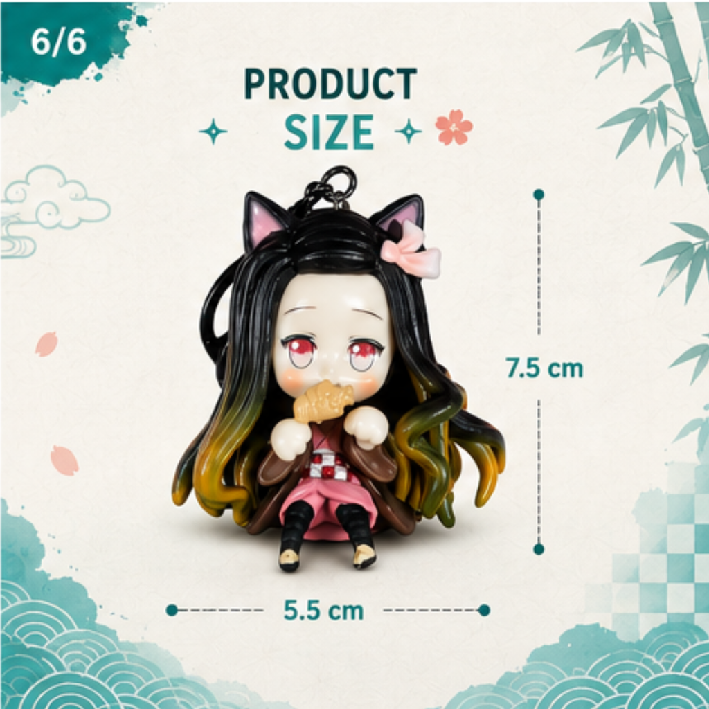Nezuko Chibi Keychain