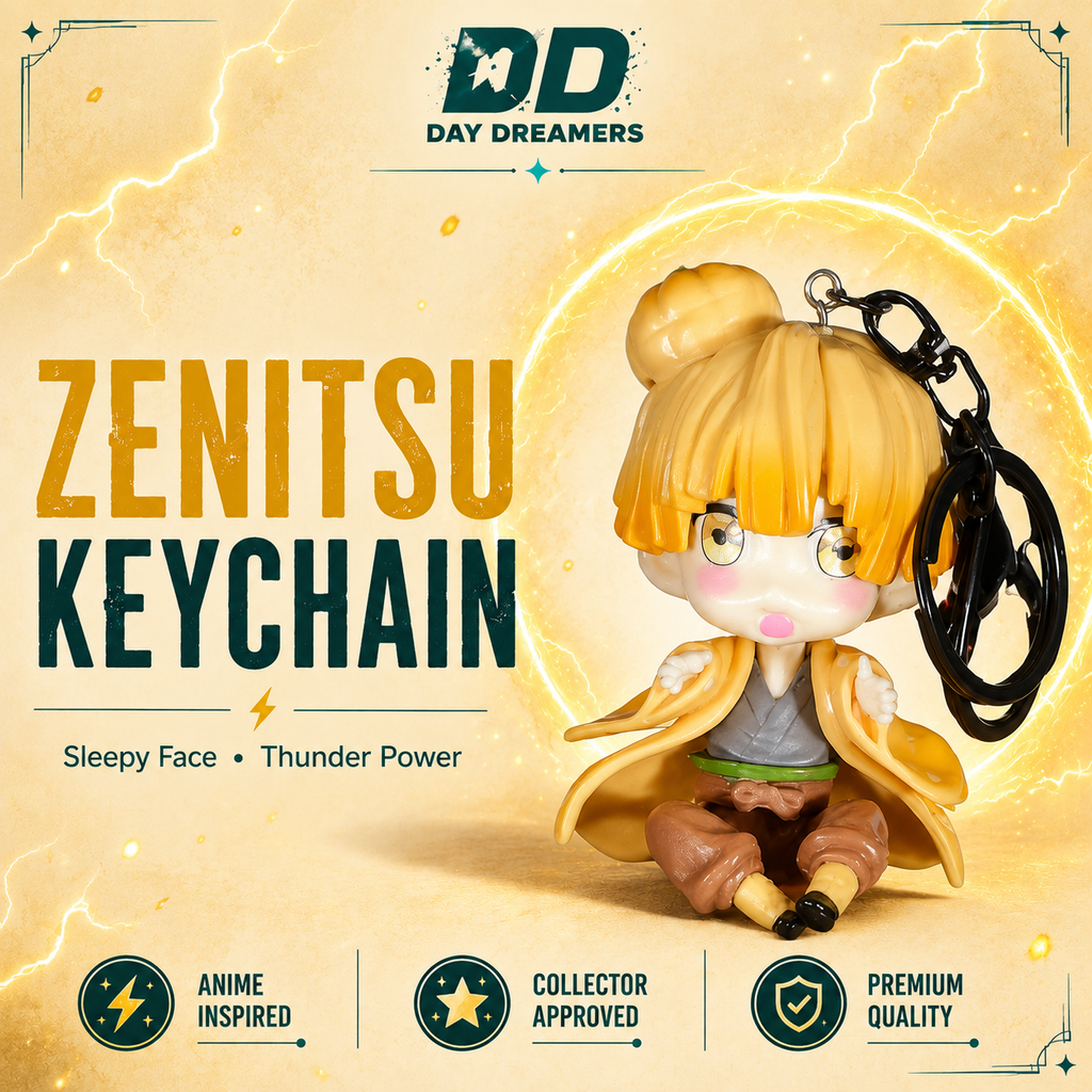 Zenitsu Agatsuma Chibi Keychain