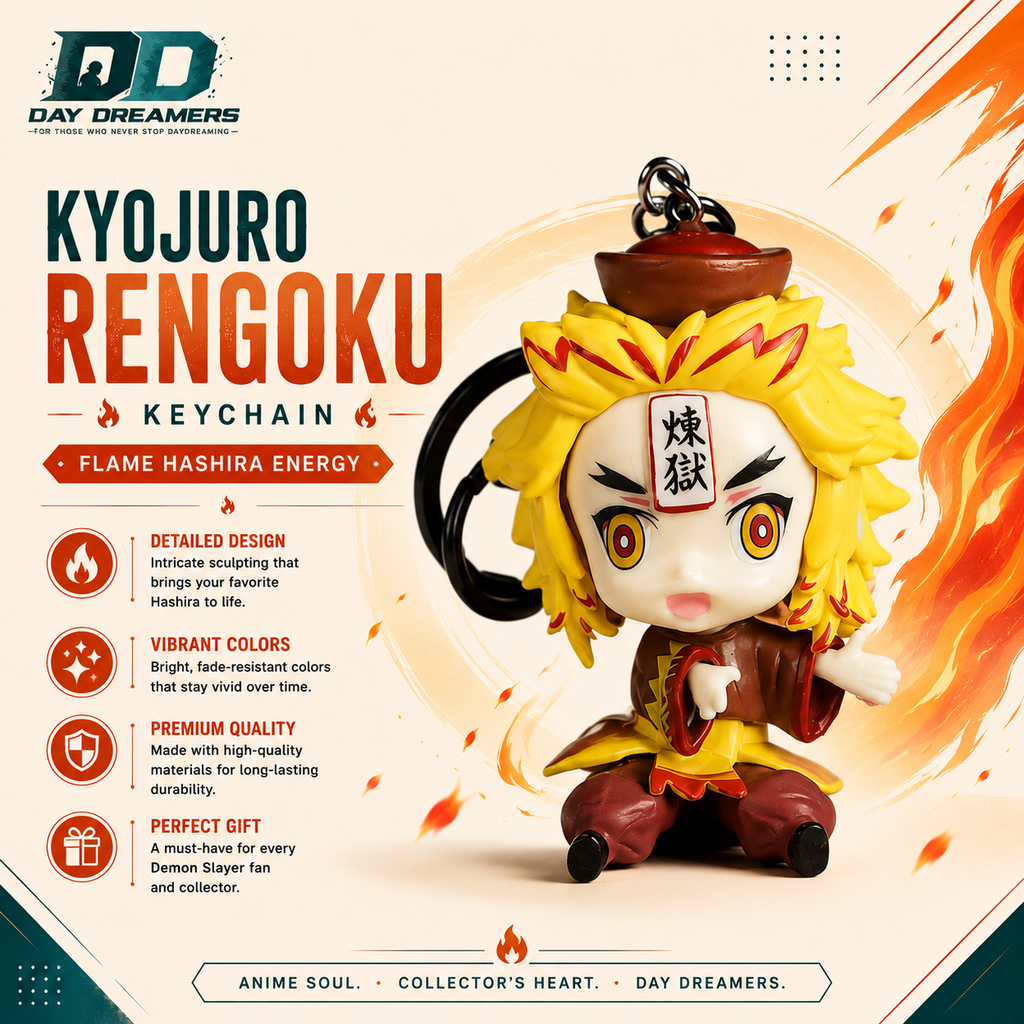 Rengoku Chibi Keychain