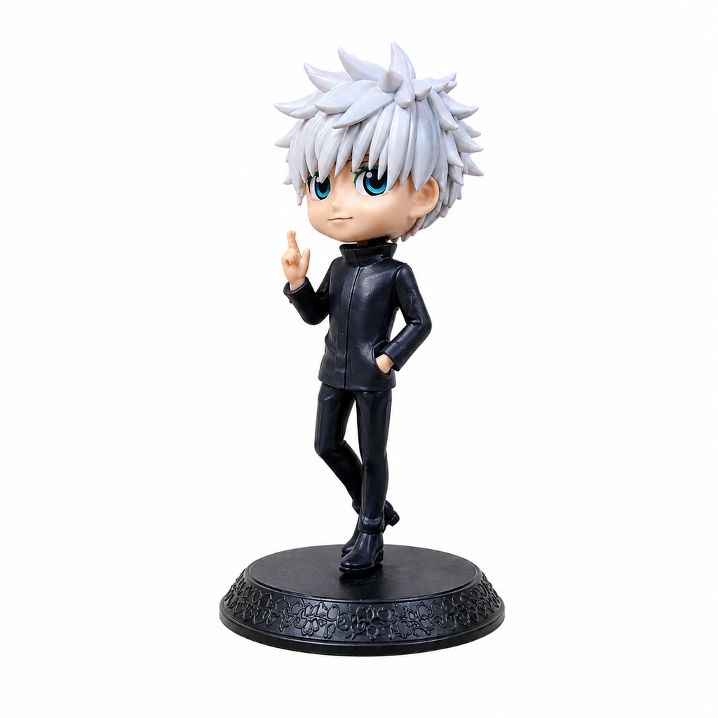 Satoru Gojo chibi figure 15cm — Jujutsu Kaisen 
premium collectible by Day Dreamers India