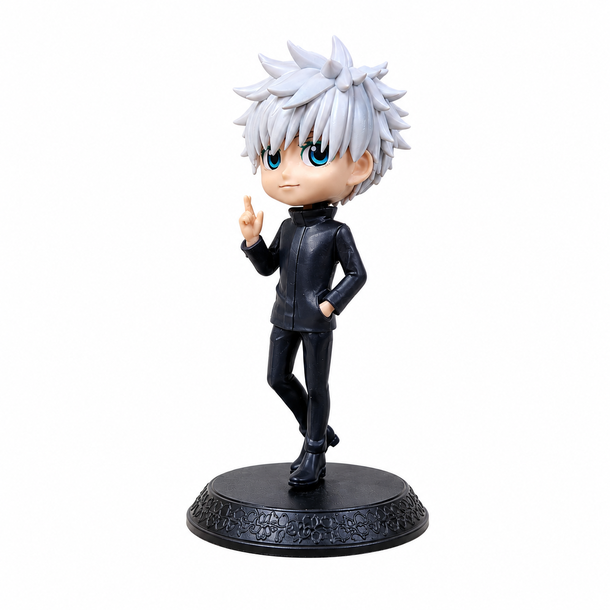 Satoru Gojo chibi figure 15cm — Jujutsu Kaisen 
premium collectible by Day Dreamers India